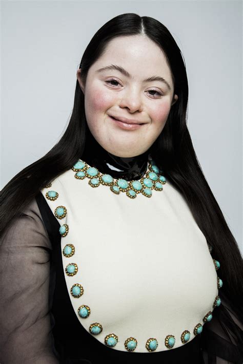 gucci trisomique|down syndrome model Gucci.